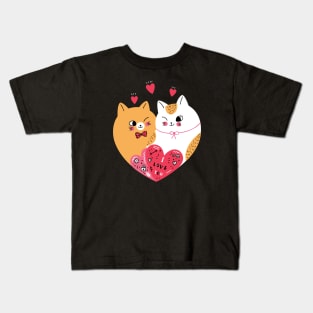 Couple in love Kids T-Shirt